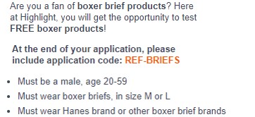 free boxer briefs highlight