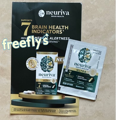 free neuriva sample I received