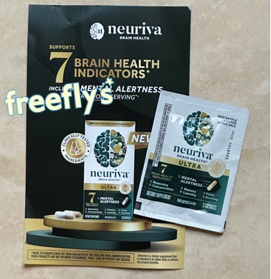 free neuriva sample I received