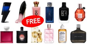 free perfume samples