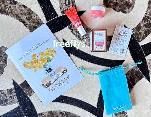 free sunday riley birthday gift