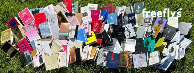 some free perfume samples I received