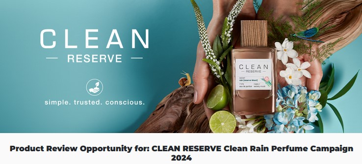 free clean reserve rain perfume