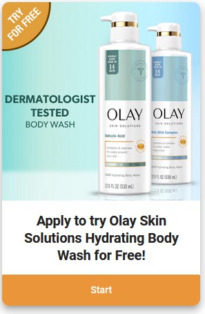free olay skin solutions body wash