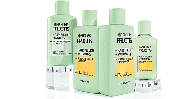 free garnier fructis hair filler sets