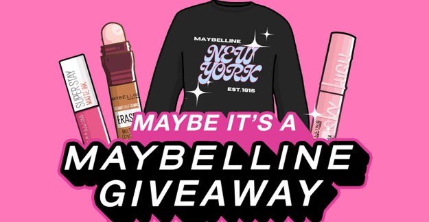 free maybelline merch and makeup