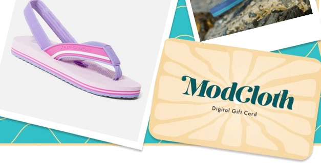 free modcloth flipsandals giveaway