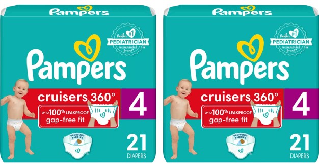 free pack of pampers cruisers diapers