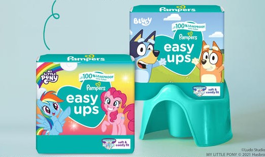 free pampers easy ups diapers