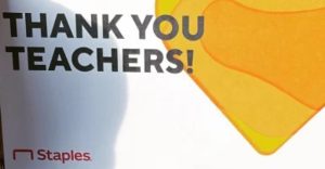 thank you teacher kit from staples