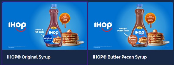 free ihop syrup