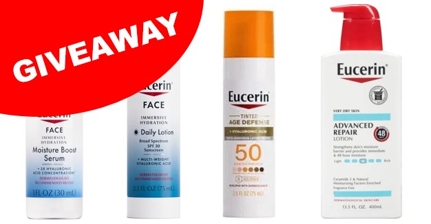 free eucerin prize packs