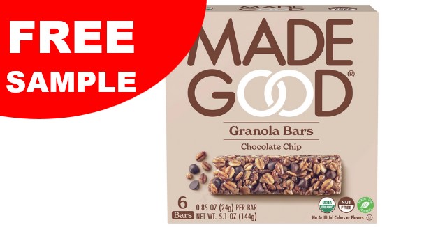 free made good chocolate granola bar
