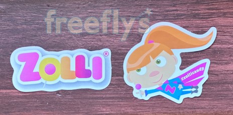 free zolli stickers i received