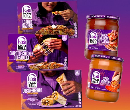 free taco bell dips kits