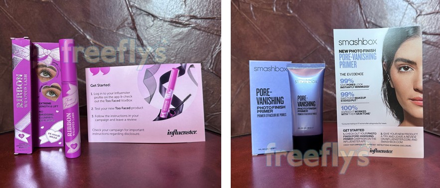 free too faced mascara free smashbox primer from influenster