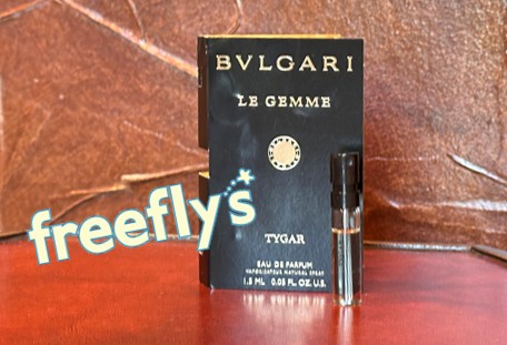 free bulgari le gemme tygar sample i received by mail