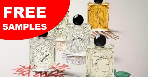 free les essences de diptyque collection samples