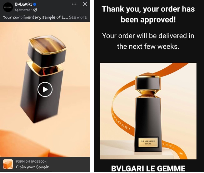 free sample bulgari le gemme tygar sample