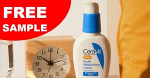 free sample cerave facial moisturizing lotion