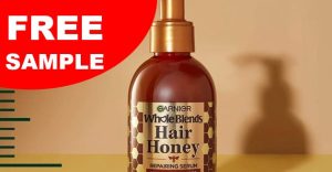 free garnier wholeblends repairing serum sample