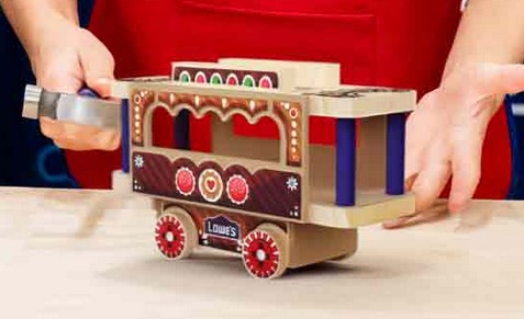 free holiday trolley cart