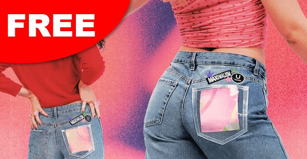 free maximalism jeans by ubykotex