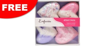free enfusia bath bombs and soaks