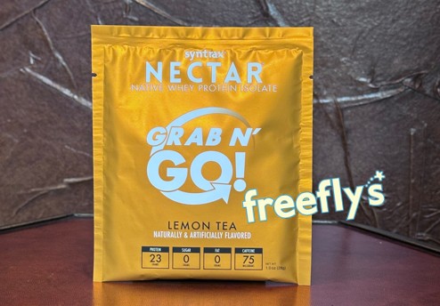 free syntrax nectar sample I received