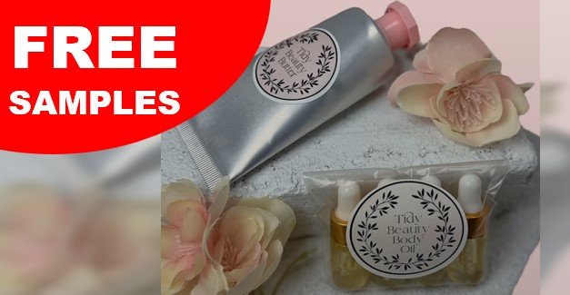 free tidy beauty samples
