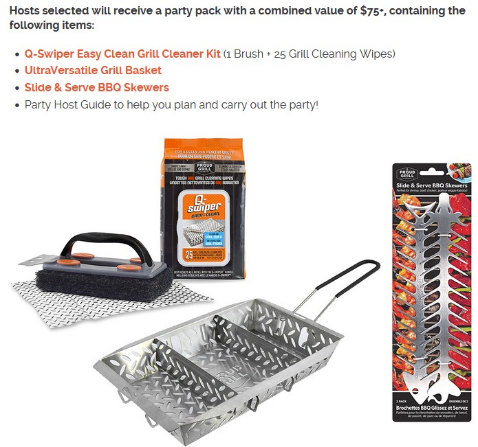 free proud grill kit