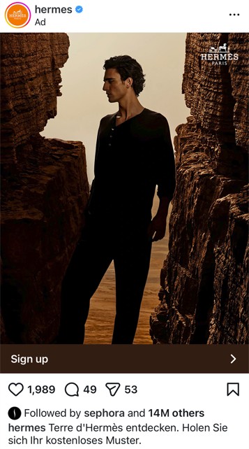free hermes etrre dhermes perfume sample