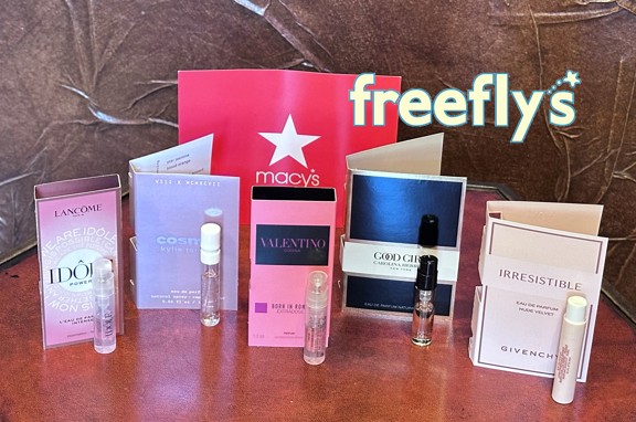 free april 2025 macys fragrance sample box i received