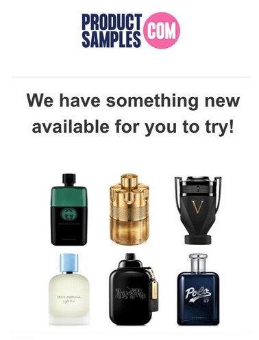 free fragrance sample box 0625