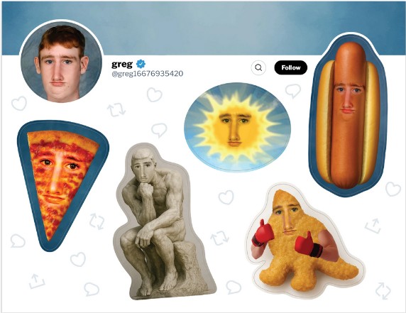 free greg sticker sheet