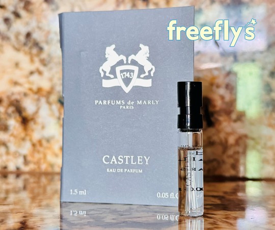 free parfums de marly castley sample i received