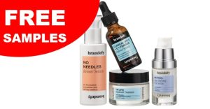 free brandefy skincare samples