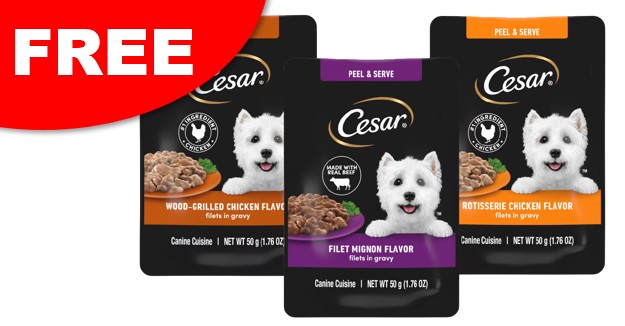 free cesar pouch