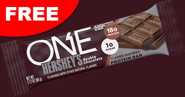free hersheys one bars