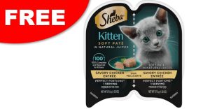 free sheba kitten pate