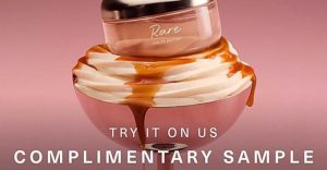 free sample rare eau de parfum