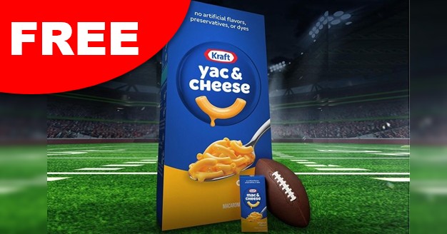 free box kraft mac cheese