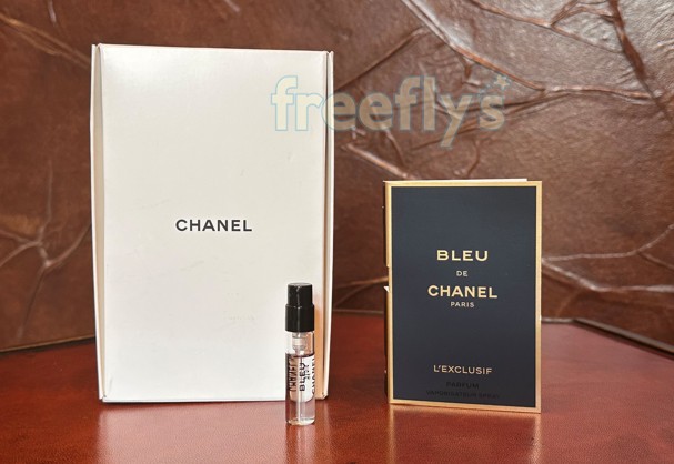 free chanel bleu perfume sample i received by mail