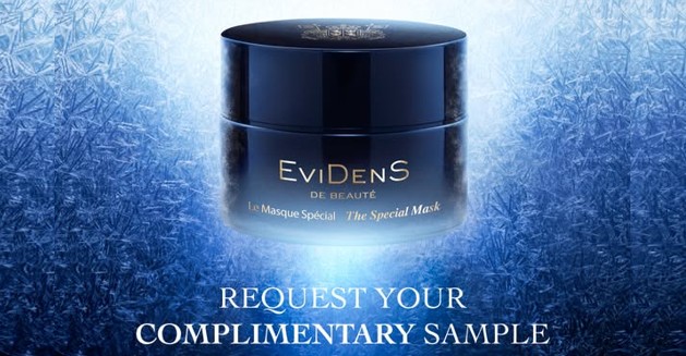 free evidens de beaute the special mask sample