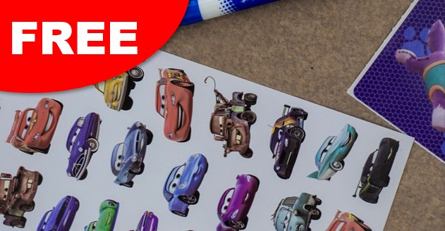 free sticker book and stickers