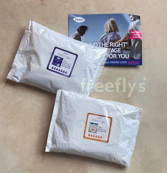 free tena samples i received by mail