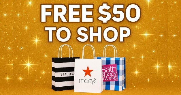 free 50 dollars to shop