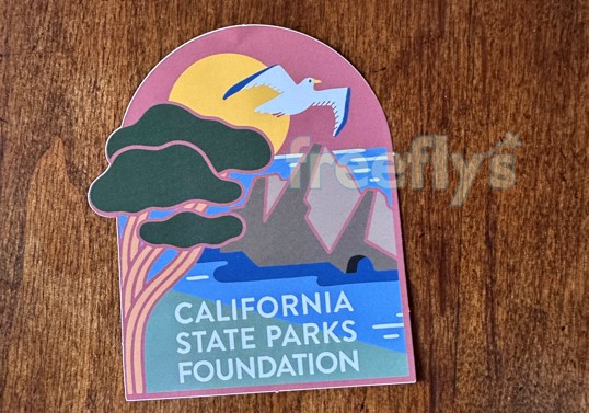 free california state park sticker