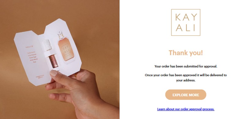 free sample kayali vanilla 28