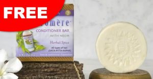 free auromere conditioner bar